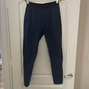 Banana Republic Men's Navy Blue Nylon Joggers